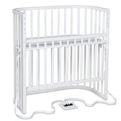Berceau Cododo haut Boxspring Comfort Plus Blanc Laqué BABYBAY