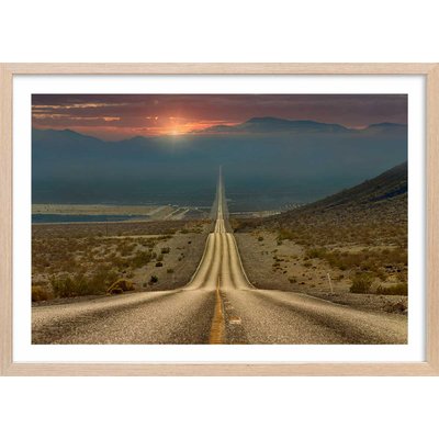 Affiche paysage roadtrip HEXOA