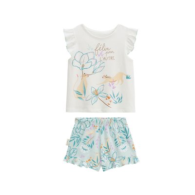 Pyjama enfant manches courtes PATROIKA PETIT BEGUIN