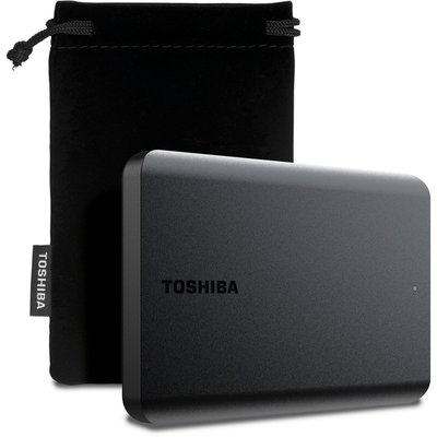 Disque dur externe Pack 2To canvio basics + housse TOSHIBA