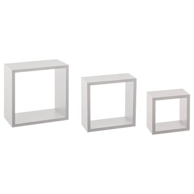 3 petites étagères murales cube FIXY 5FIVE SIMPLY SMART