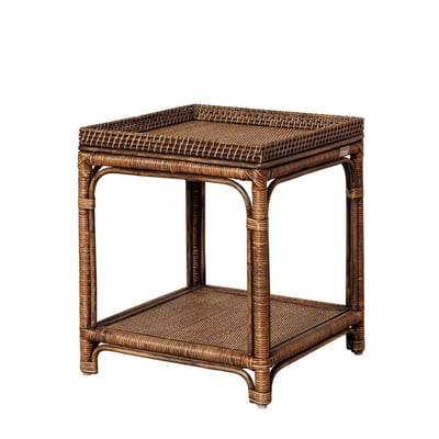 Table d'appoint en rotin Barbade CHEHOMA