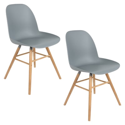 Lot de 2 chaises de table en Polypropylene - ALBERT KUIP ZUIVER