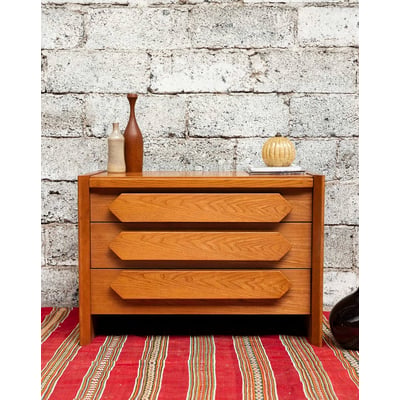 Commode en bois massif Olga N°710 - Bon état DEBONGOUT