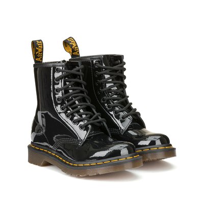 Botas de charol 1460 W Patent DR. MARTENS