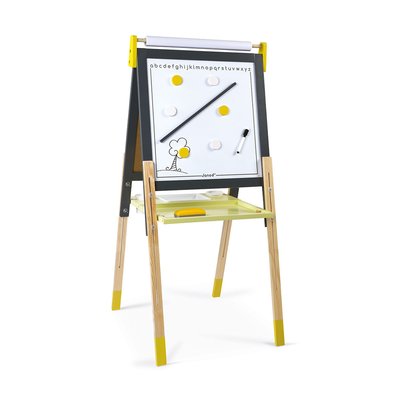 Tableau Réglable Gris Et Jaune JANOD