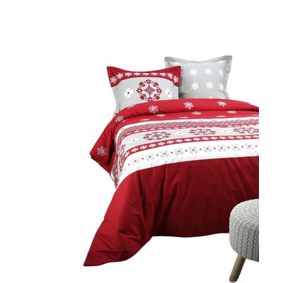 Housse de couette + taies Douceur Montagnarde EDEN