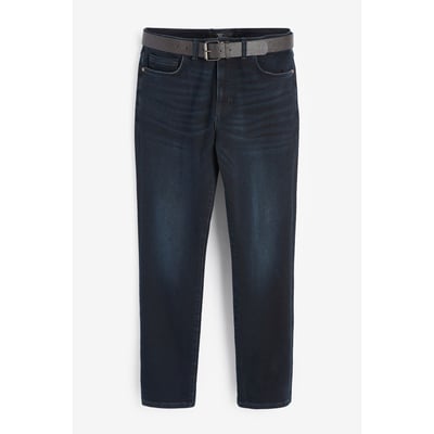 Jean coupe droite avec ceinture NEXT