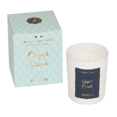 Bougie cadeau SUPER SŒUR DRAEGER PARIS