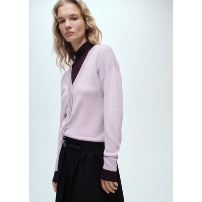 Cardigan maille col V MANGO