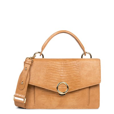 Sac à main MUSE CROCO SEQUOIA