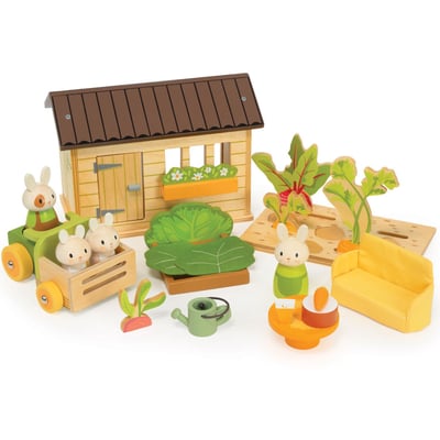 Set de jardin avec lapins TENDER LEAF TOYS