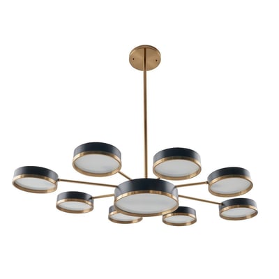 Lustre métal noir Brooklyn SIGNATURE