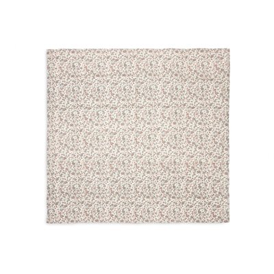 Lot de 2 langes gaze de coton 115 x 115 cm Retro Flowers JOLLEIN