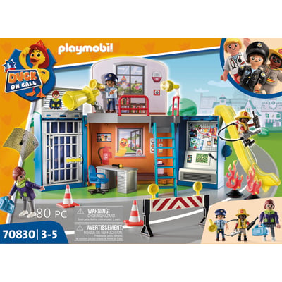 Playmobl 70915 Duck On Call - Véhcule De Polce- Duck On Call - L