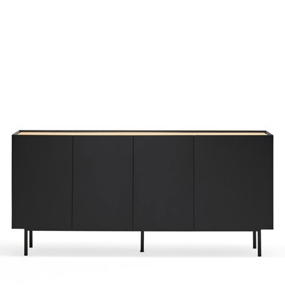Buffet en bois 4 portes 3 tiroirs L165cm- ARISTA TEULAT
