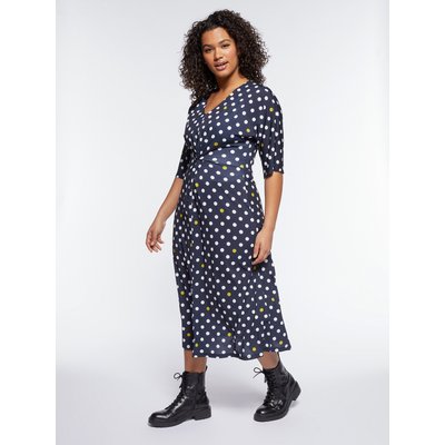 Robe en jersey imprimé à pois FIORELLA RUBINO
