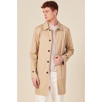 Blouson droit long en coton doublé BONOBO