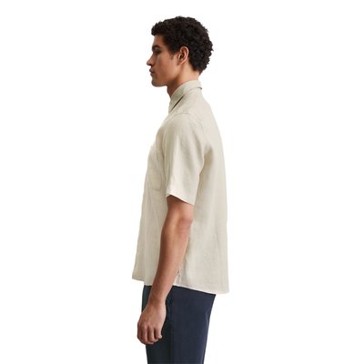 Chemise à manches courtes regular en pur lin MARC O'POLO