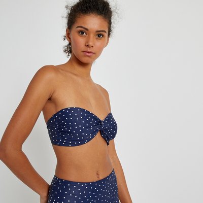 Maillot de bain bandeau froufrou outlet
