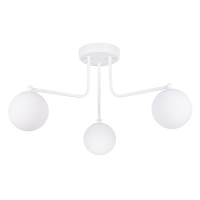 Lustre Acier Blanc G9 3 Astral EDEN