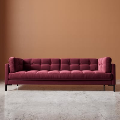 Landau Easy Velvet 2/3/4 Seater Sofa SWOON