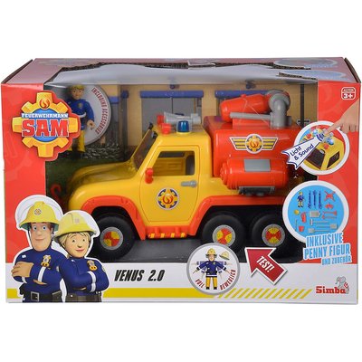 Sam le pompier Camion de pompiers Venus 2.0 avec son et lumière SIMBA TOYS