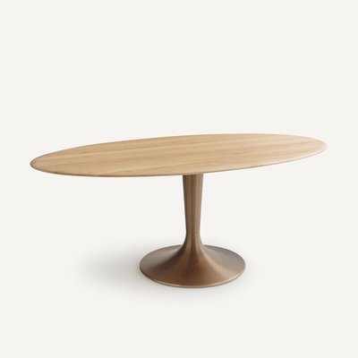 Hisia Solid Oak Oval Tabletop AM.PM