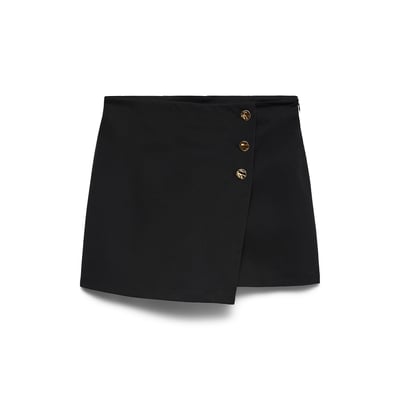 Jupe short avec boutons coloris doré VERO MODA