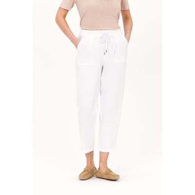 Pantalon Large Femme En Lin Et Coton – Confort été, Style Décontracté