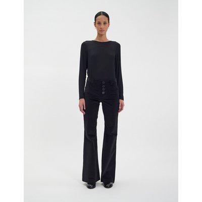Pantalon en velours lisse charlotte INES DE LA FRESSANGE PARIS