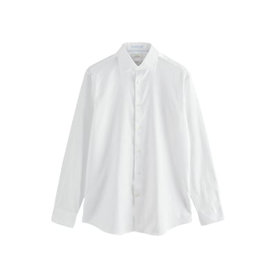Chemise texturée à manches longues Signature NEXT