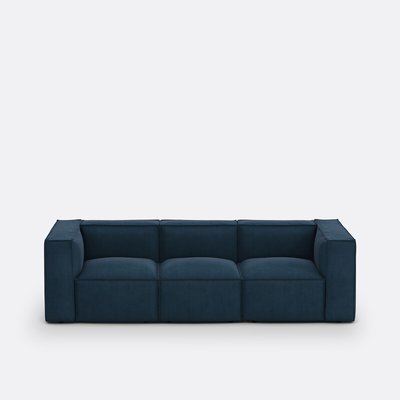 Modulaire zetel, 3-zit corduroy Seven LA REDOUTE INTERIEURS