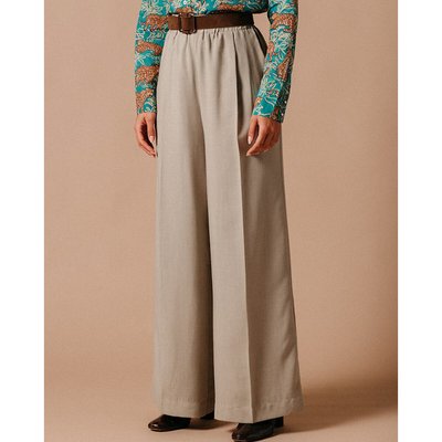 Pantalon  large Lazare taille mi-haute GRACE & MILA