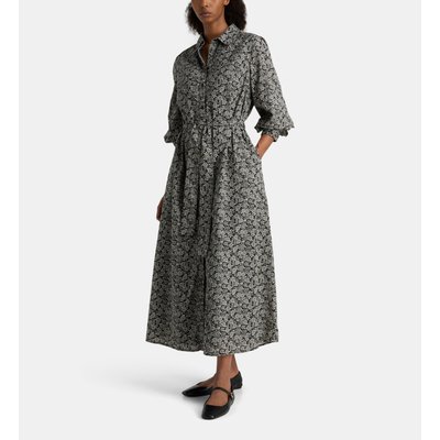 Robe Koshua Florale En Coton Bio JODHPUR