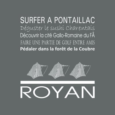 Tableau Mural Royan RÉGIONALISME CEANOTHE