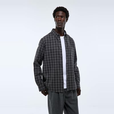 Chemise en flanelle à carreaux en coton BIO GOTS MONOPRIX