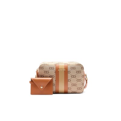 Sac à bandoulière en jacquard avec pochette LIU JO