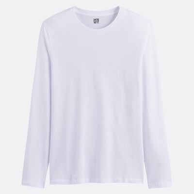 Crew Neck Long Sleeve T-Shirt LA REDOUTE COLLECTIONS
