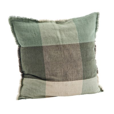 Housse coussin carreaux MADAM STOLTZ