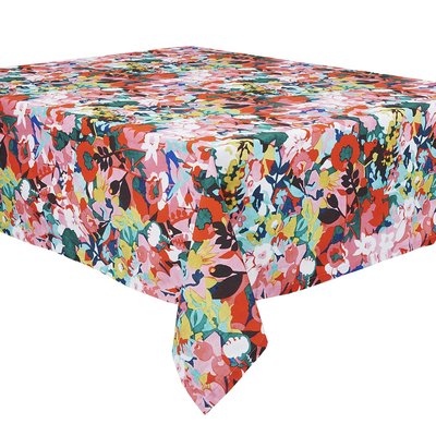 Nappe en coton imprimé fleuri JAVA VENT DE BOHÈME
