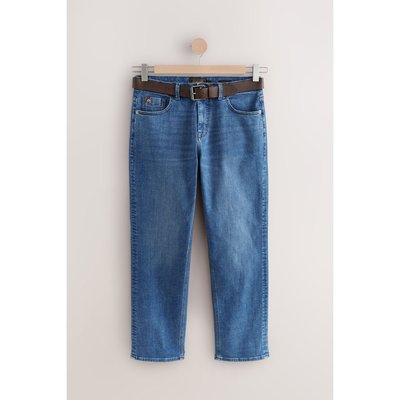 Jean coupe droite avec ceinture NEXT