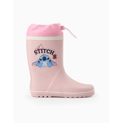 Bottes en caoutchouc avec imprimé Stitch et fermeture à cordon ZIPPY