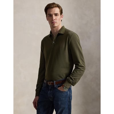 Polo en piqué, CUSTOM SLIM FIT POLO RALPH LAUREN