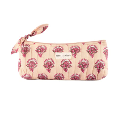 Trousse écolier en coton matelassé BINDI ATELIER