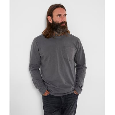 Remarquable Sweat Col Rond Effet Flammé à Bords Bruts JOE BROWNS