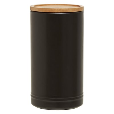 Large Kitchen Storage Canister with Bamboo Lid SO'HOME