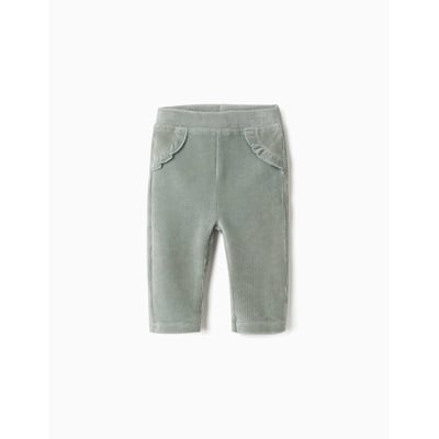 Legging en velours côtelé avec volants ZIPPY