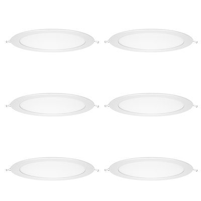 Lot de 6 spots à encastrer en Aluminium, EXTRAFLAT M INSPIRE
