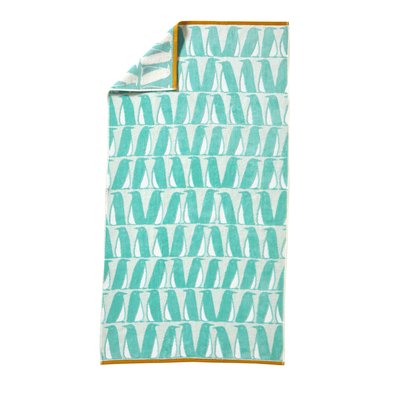 Serviette invité turquoise - BANQUISE SCION LIVING
